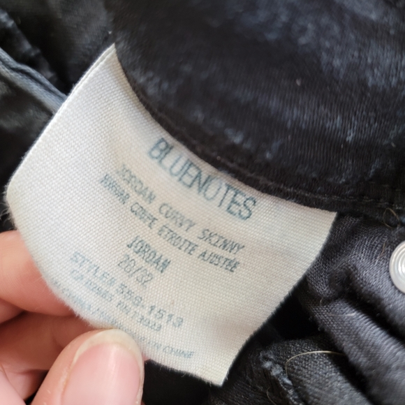 Bluenotes Black Jeans. Size 28 - Picture 3 of 4